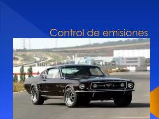 control de emisiones