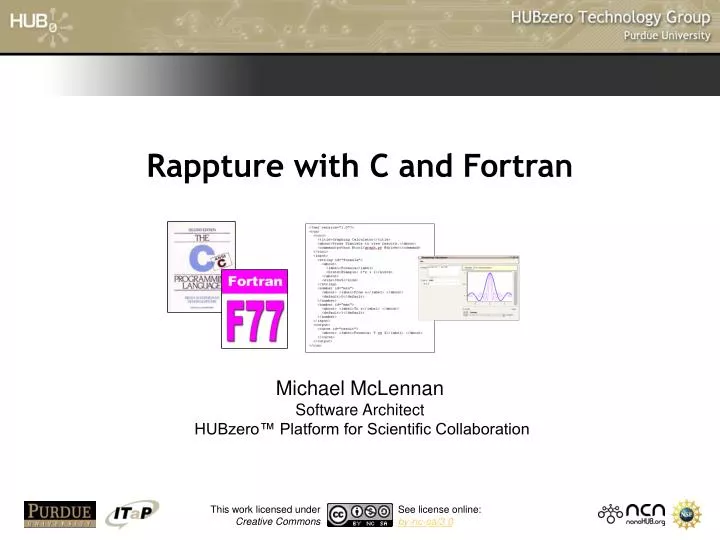 rappture with c and fortran
