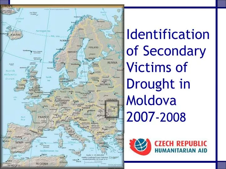 identification of secondary victims of d rought in moldova 2007 2008