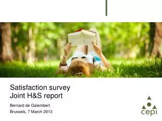 Satisfaction survey Joint H&amp;S report