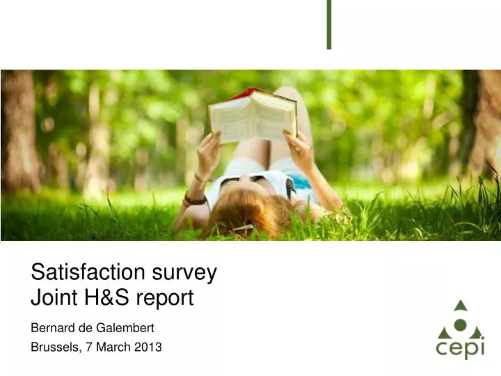 satisfaction survey joint h s report