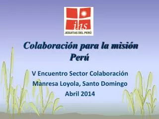 colaboraci n para la misi n per