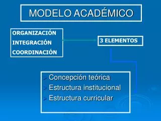 modelo acad mico