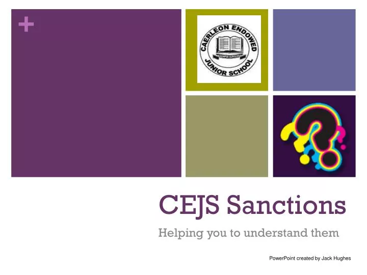 cejs sanctions