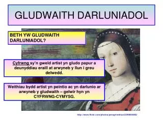 gludwaith darluniadol