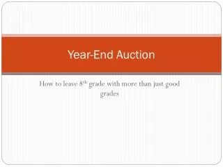 Year-End Auction