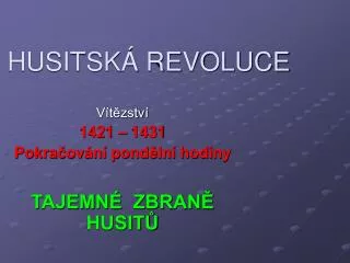 husitsk revoluce