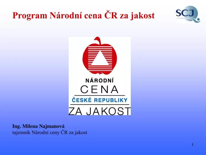 program n rodn cena r za jakost