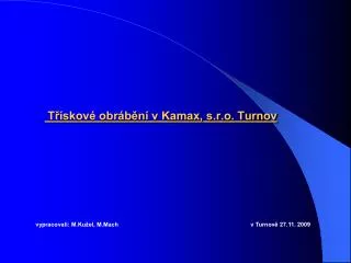 t skov obr b n v kamax s r o turnov