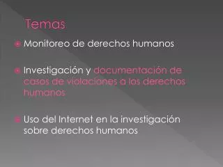 temas