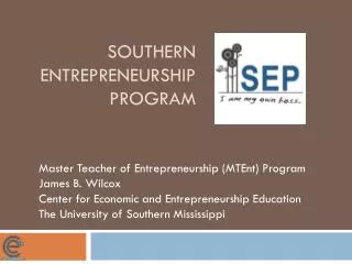 Southern Entrepreneurship Program