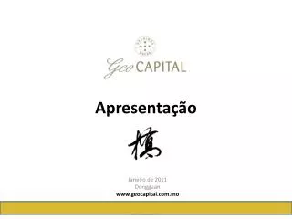 apresenta o