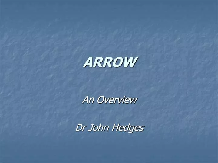 arrow