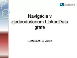 navig cia v zjednodu enom linkeddata grafe