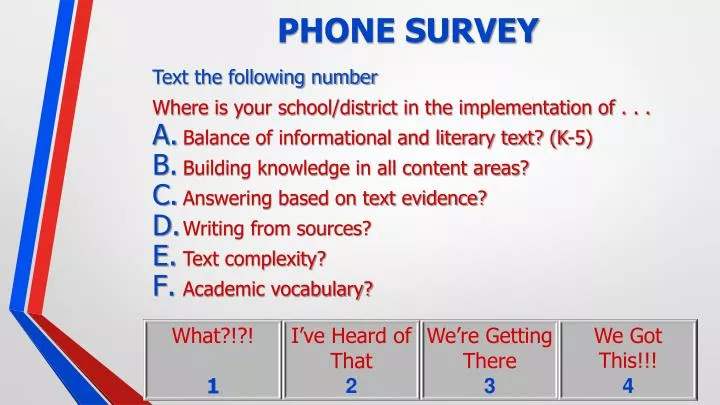 phone survey