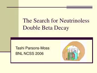 The Search for Neutrinoless Double Beta Decay