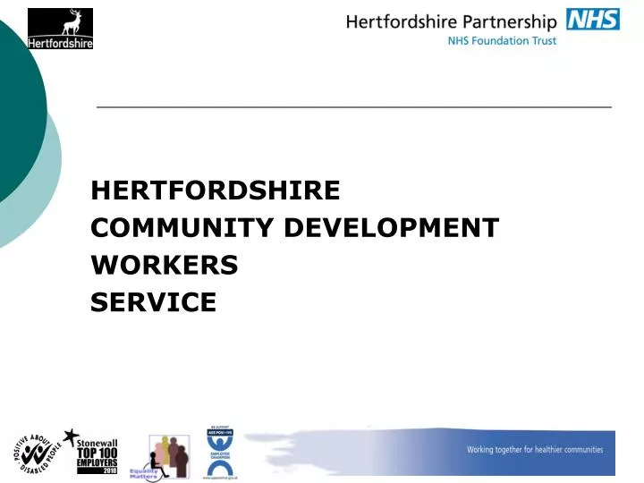 hertfordshire community development workers service