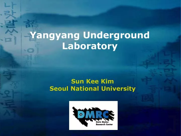 yangyang underground laboratory