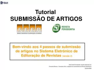 tutorial submiss o de artigos