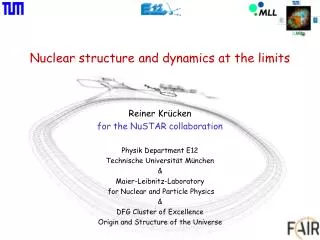 Nuclear structure and dynamics at the limits