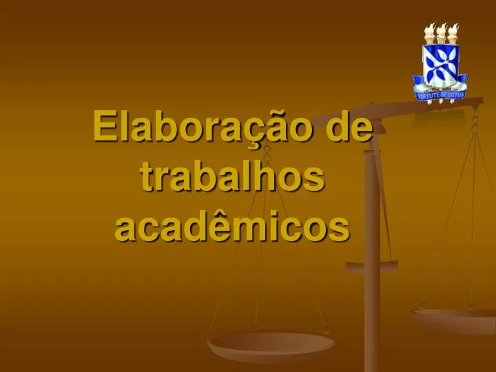 Ppt Elabora O De Trabalhos Acad Micos Powerpoint Presentation Free Download Id