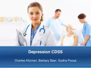 Depression CDSS