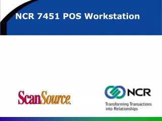 NCR 7451 POS Workstation