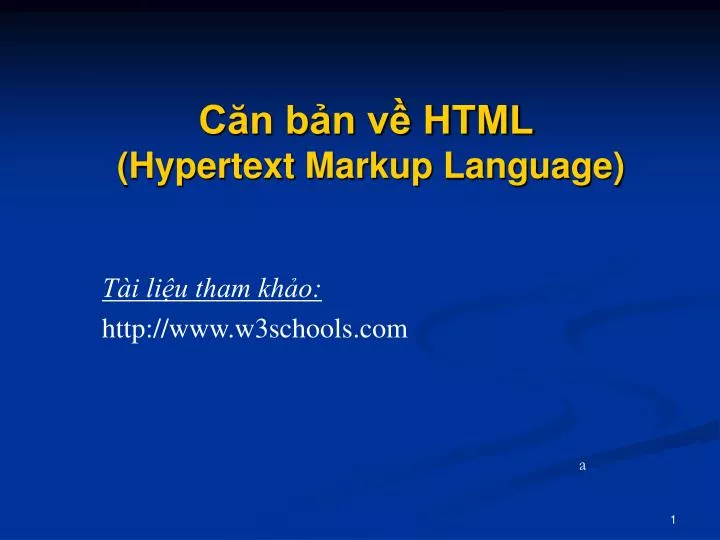 c n b n v html hypertext markup language