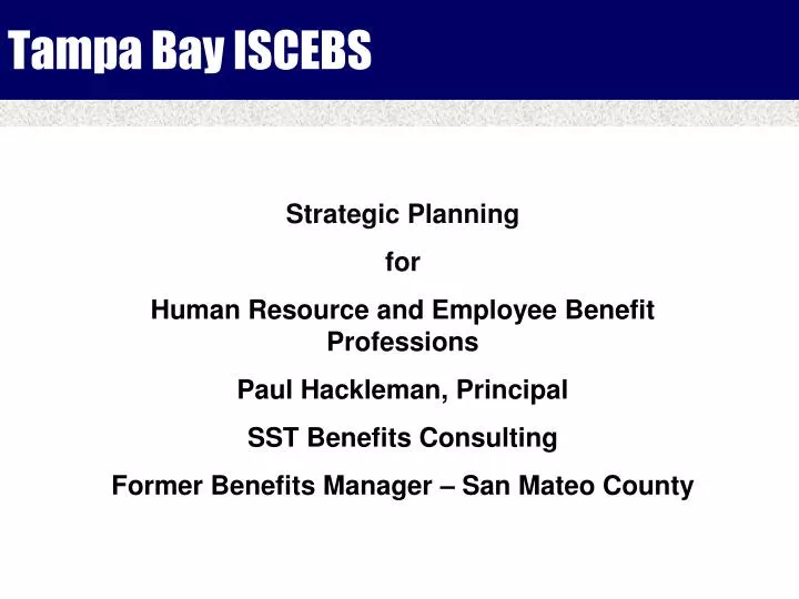 tampa bay iscebs