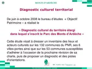 diagnostic culturel territorial