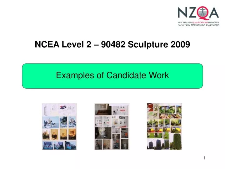 ncea level 2 90482 sculpture 2009