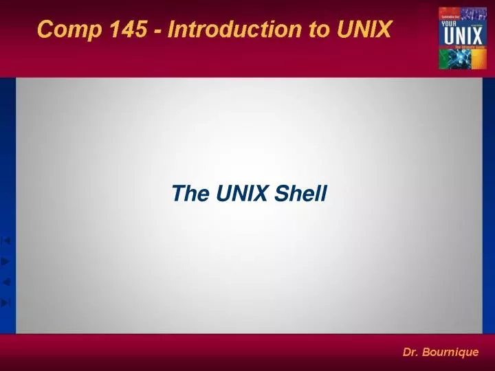 the unix shell