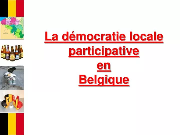 la d mocratie locale participative en belgique