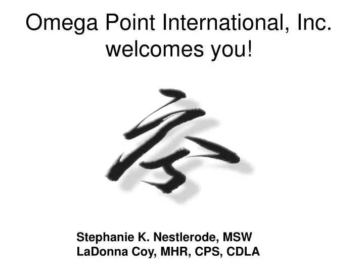 omega point international inc welcomes you