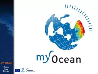 MyOcean Pre-Operational Readiness Review