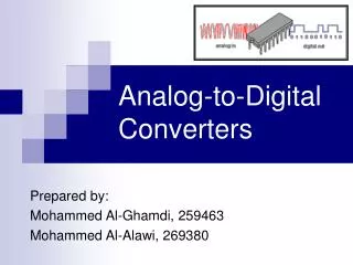Analog-to-Digital Converters