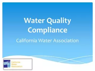 Water Quality Compliance