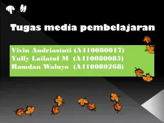 tugas media pembelajaran