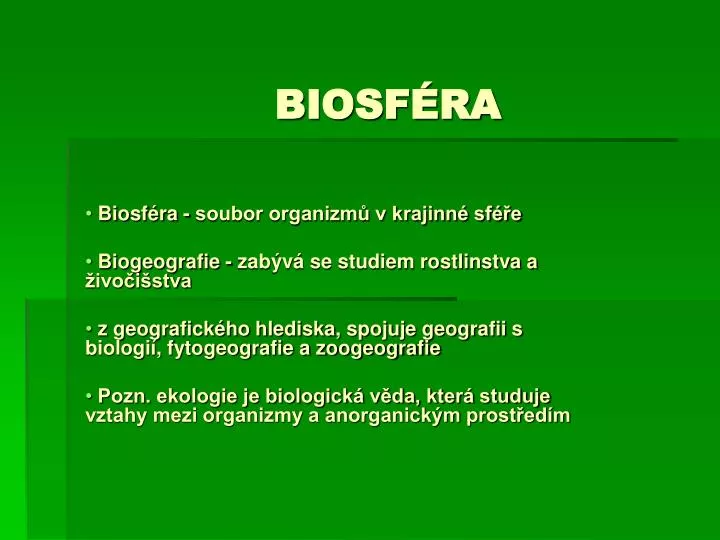 biosf ra