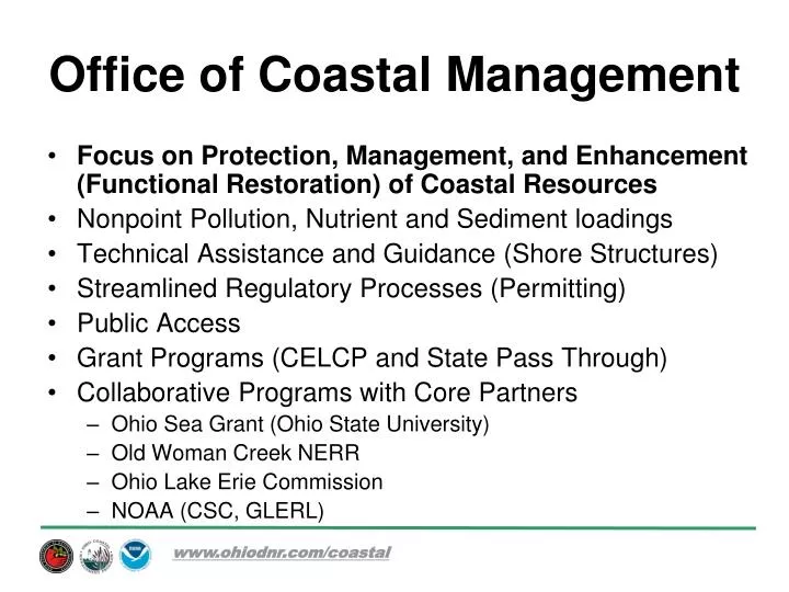 office of coastal management