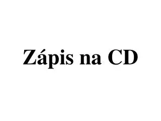 z pis na cd