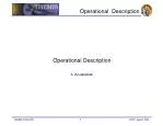 Operational Description - slide 1