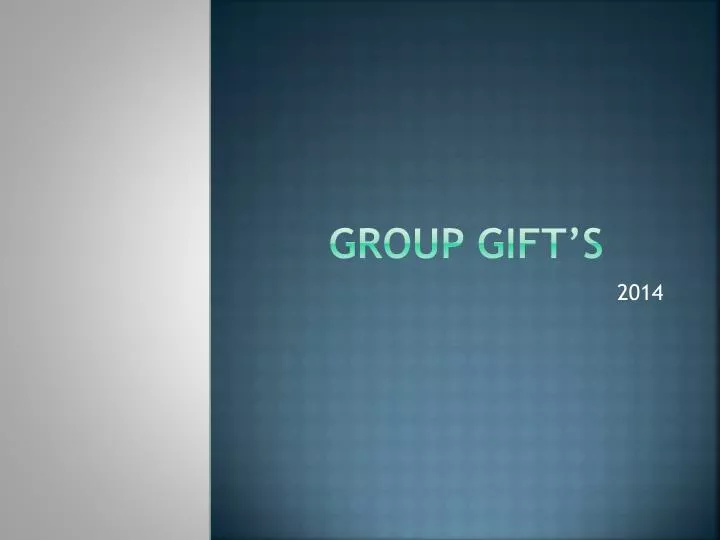 group gift s