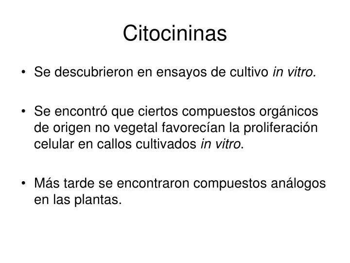 citocininas