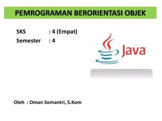 pemrograman berorientasi objek