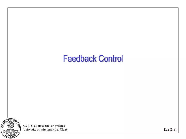 feedback control