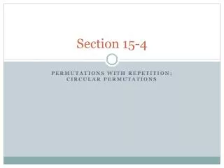 Section 15-4