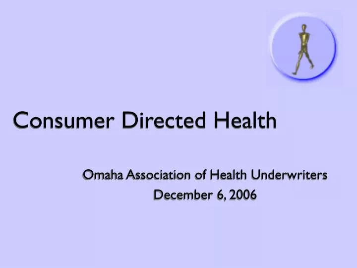 consumer directed health