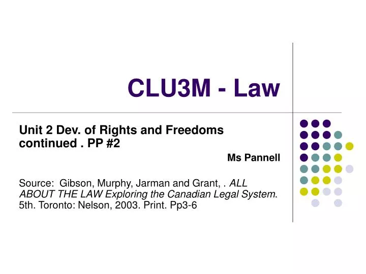 clu3m law