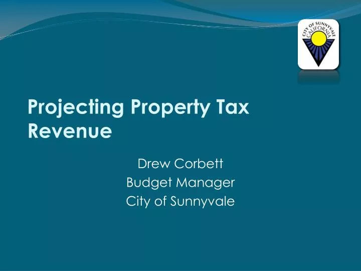 projecting property tax revenue